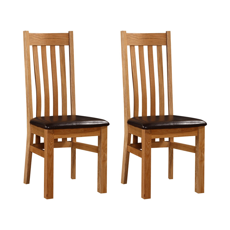 Orangeville Upholstered Slat Back Side Chair