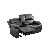 Similicuir noir est en rupture de stock