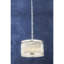Amaud 5 - Light Silver Drum Pendant