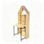 Bureau d'artisanat pliant avec tablettes de rangement, bureau convertible dissimulé en bibliothèque, bureau pliable avec rangement, bureau de disparition pour petits espaces, table de bricolage multifonctionnelle, bureau de coiffeuse