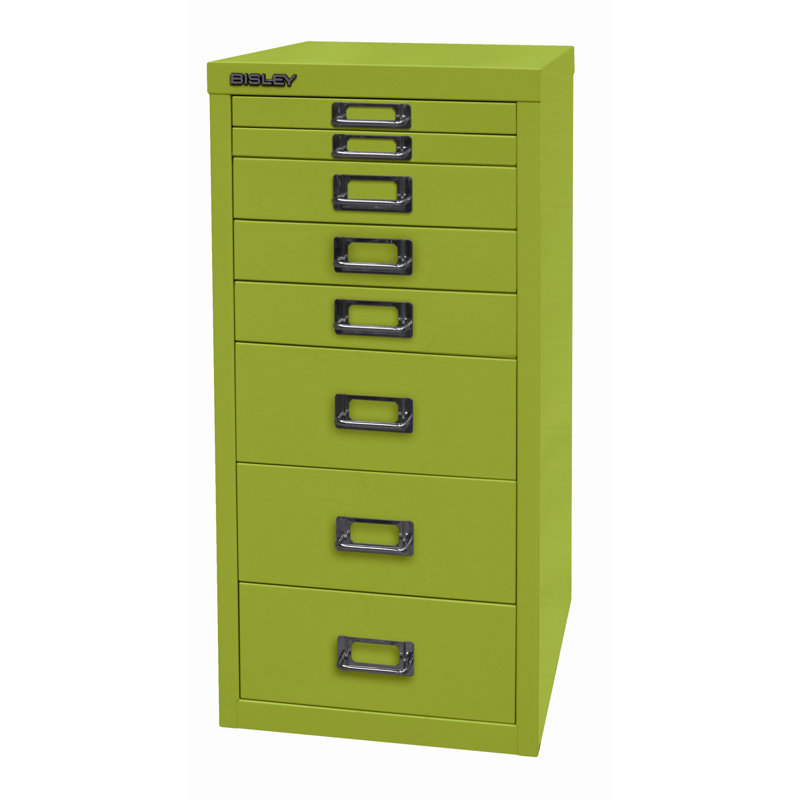 29er 27.9cm Wide 8 -Drawer File Cabinet, Green