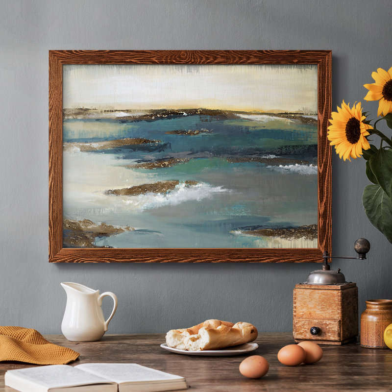 «Coastal Bluff», reproduction sur toile, Érable, H 28 po x l 42 po x P 1,5 po