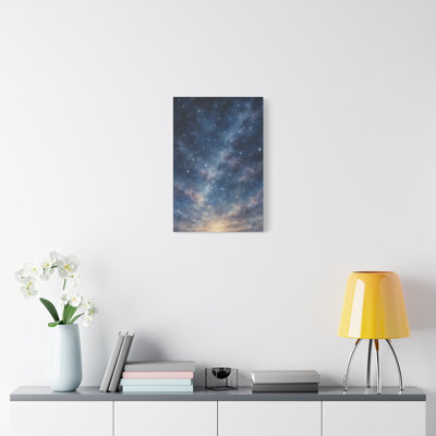 Aaroon Single Picture Frame Print on Canvas