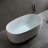 47'' Independent Solid Surface Resin Stone Bathtub