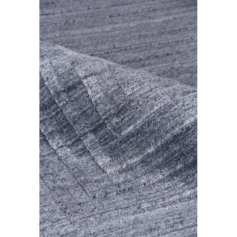 Castelli Geometric Area Rug in Light Silver, Rectangle 10' x 14', Charcoal