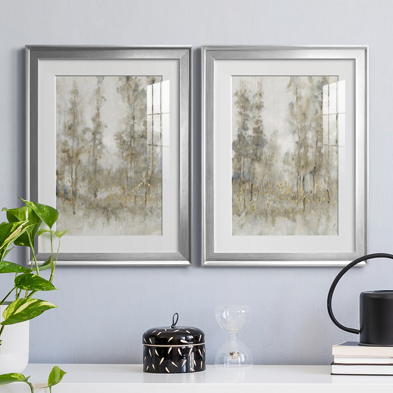 Thicket of Trees I, reproduction encadrée de qualité supérieure - prête à être accrochée, H 36,5 po x l 26,5 po x P 1 po