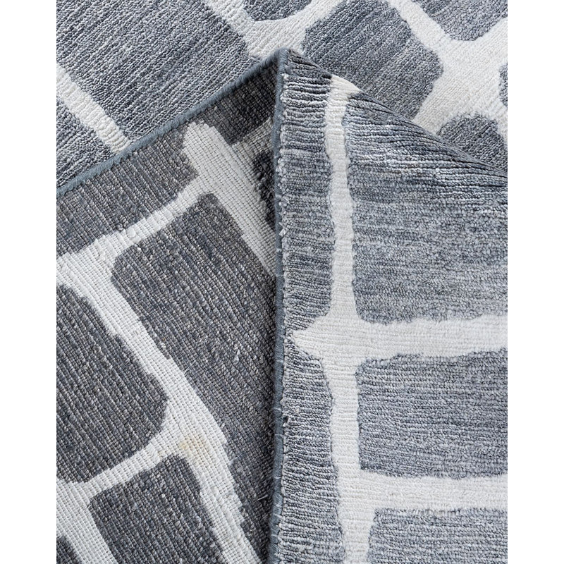 Overdyed One-of-a-Kind 9' 0" X 11' 10" Hand Knotted Area Rug