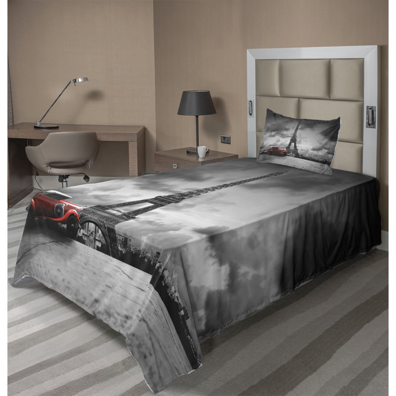 Microfiber Sheet Set, Twin Sheet Set + Fitted Sheet + 1 Pillowcase