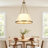 3 - Light Drum Chandeliers Pendants Light