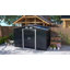 Outsunny 9 x 6 ft Metal Garden Shed Waterproof Galvanised-17873829