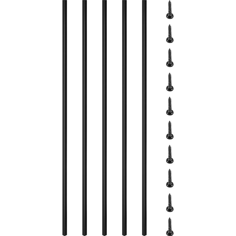 Ensemble de balustres pour terrasse 44 po x 0,5 po x 0,5 po