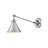 Arti 7.75-in Swing Arm Extendable Single Light Plug-In Sconce with On/Off Switch