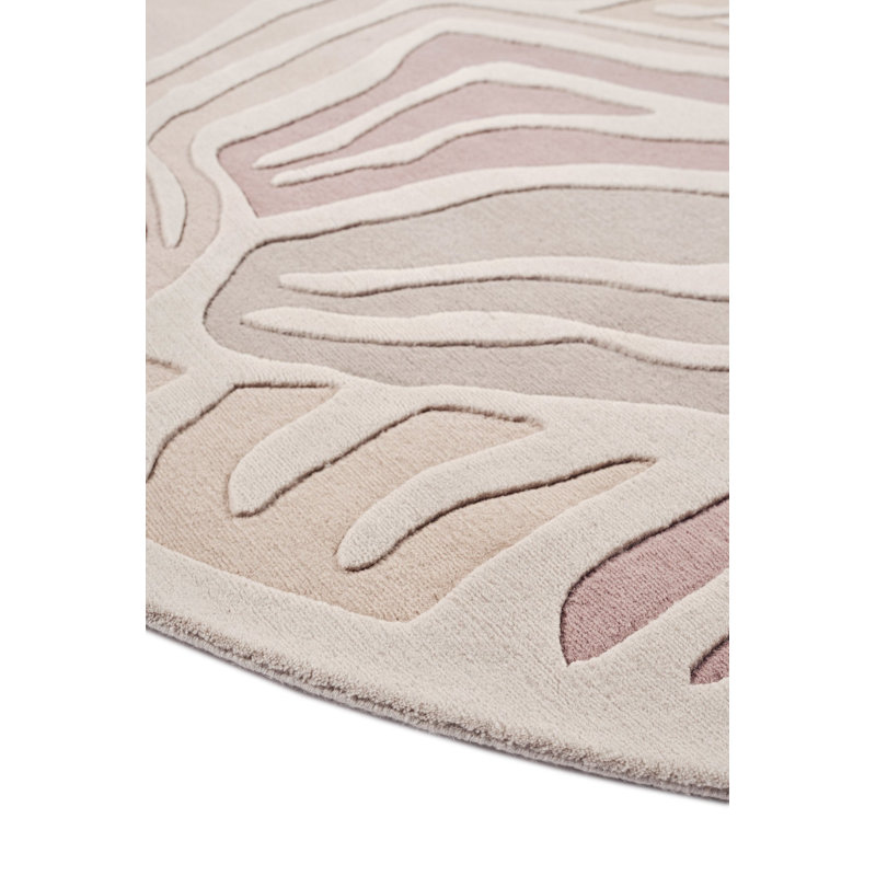Rêverie Blonde Area Rug, Round 8'