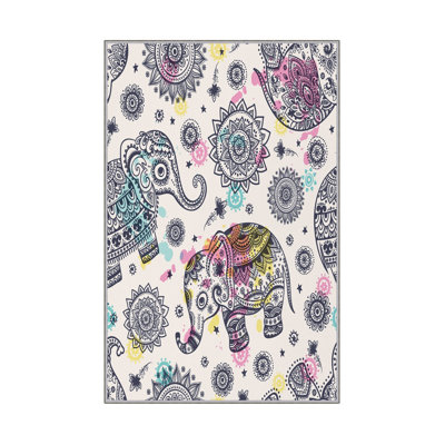 Premium Hall Carpet, 31.5 x 78.7 Inches | 100% Polyester, Antibacterial | 0.04 in Pile Height, Non-Slip Underside, Machine Washable | 3D Digital Printing | Ideal for Living Room & Entryway, Easy Maintenance