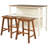 Charming Rustic Solid Wood Kitchen Island Set With Functions-1475797423