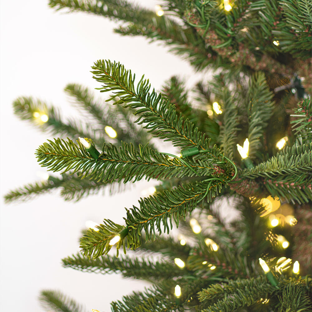 Pre-Lit Spruce Christmas Tree, 12' H