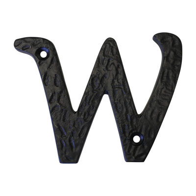 3'' H Metal House Letter