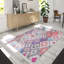 Tapis luxueux lavable à la machine, 4,9 x 7,5 pieds, 100% polyester, 1850 g / m², hauteur des poils: 0,2 pouce | Envers écologique en polyester recyclé | Parfait pour le salon et la chambre à coucher, conception douce et durable-740482804