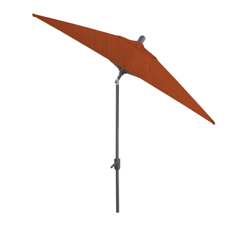 SunbUmbrella 9 pi 10 po x 6 pi 6 po Olivier, Gris en vedette, Toile Sunbrella® rouille