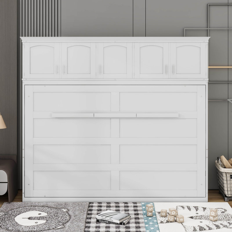 Lit escamotable Sharon, Grand lit, Blanc