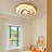 Wood LED Flush Mount-88134413