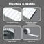Vidaxl Lawn Edging Grey Steel-118716036