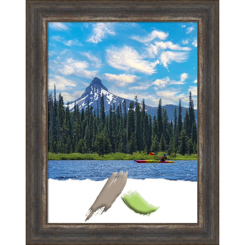 Chazney Picture Frame, Charcoal, 18" W x 24" H