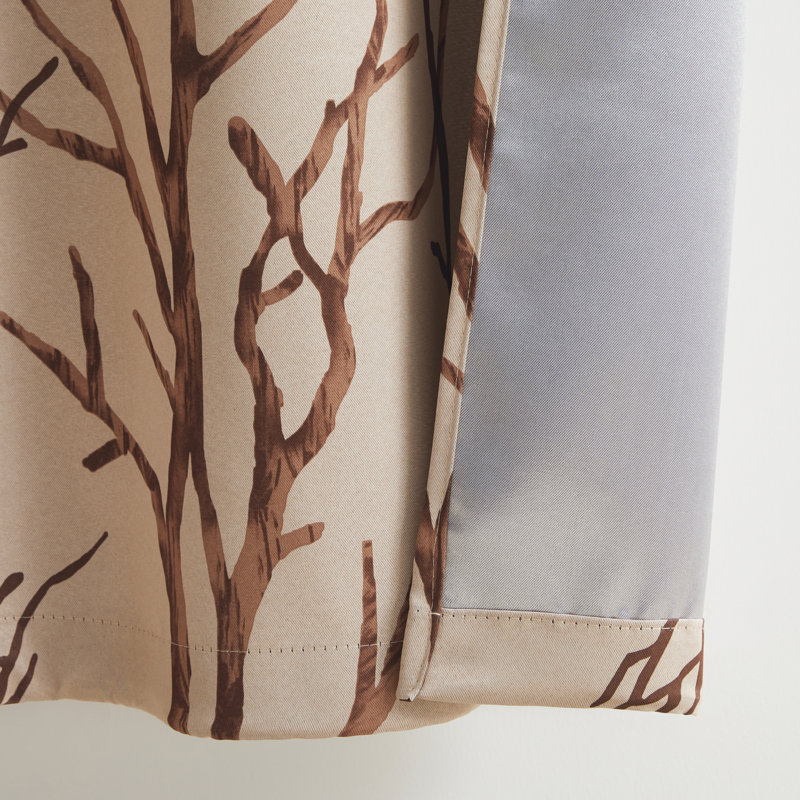 Rideau occultant Royaume Branch, Taupe, L 40 po x L 95 po