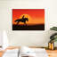 Silhouette de cowboy Lelar Sunset-108880422