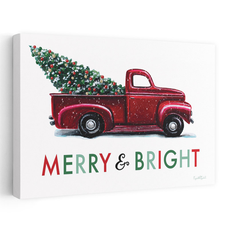Arbre de Noël contemporain Merry Bright, H 16 po x l 24 po