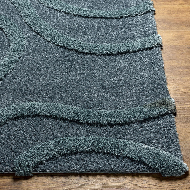 Turrell Machine Woven Indoor Area Rug, Rectangle 9'2" x 12'