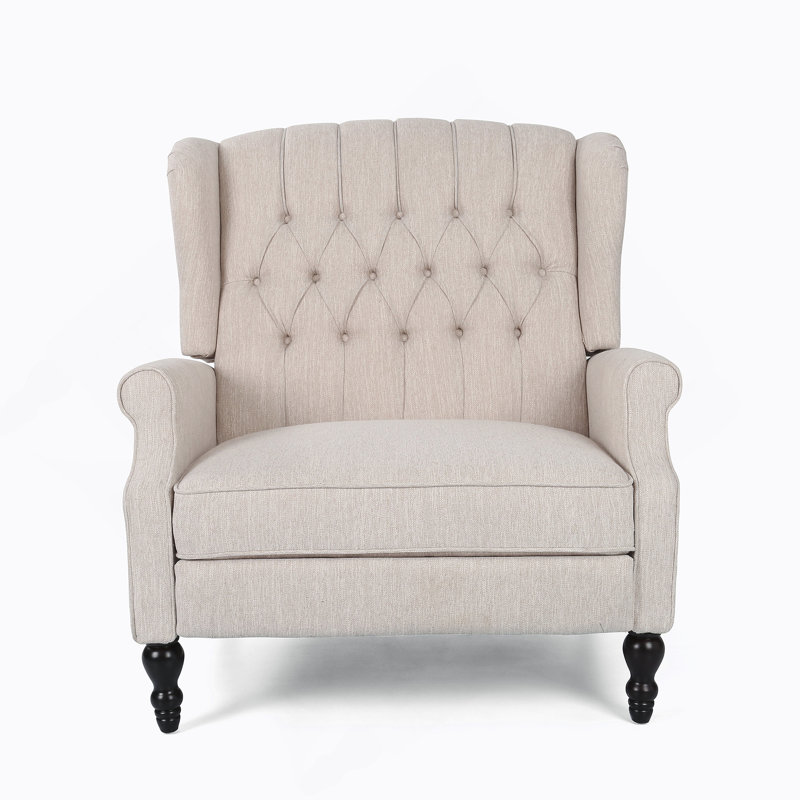 Fauteuil inclinable à un et demi siège, Beige
