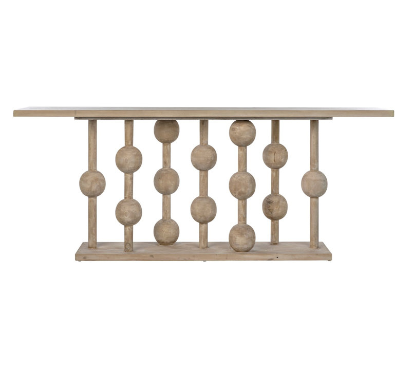 Stellar 82'' W Solid Wood Console Table