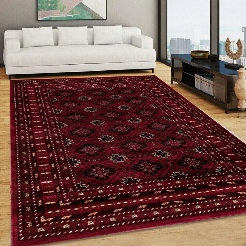 Geometric Indoor / Outdoor Area Rug, Rectangle 50 x 80 cm