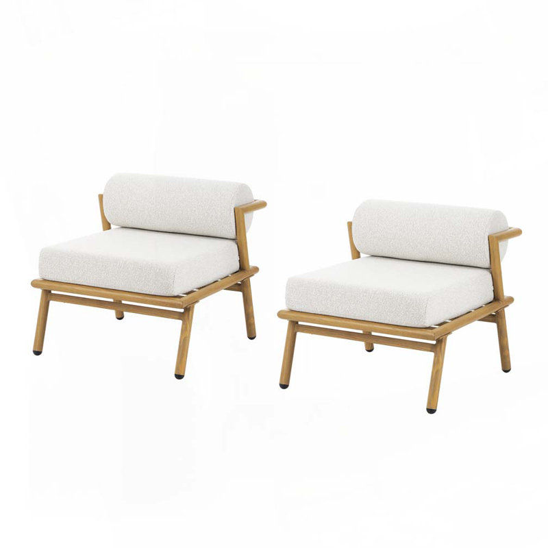 Fauteuil club d'extérieur en fer