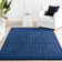 Jeni SuperiorWash Solid Faux Rabbit Machine Washable Area Rug
