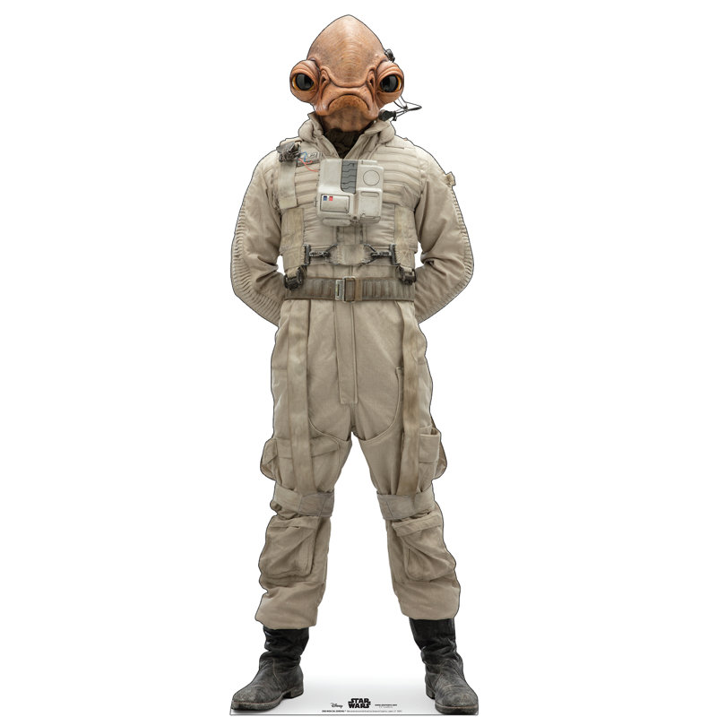 Mon Cal General Star Wars IX Life-Size Cardboard Cutout