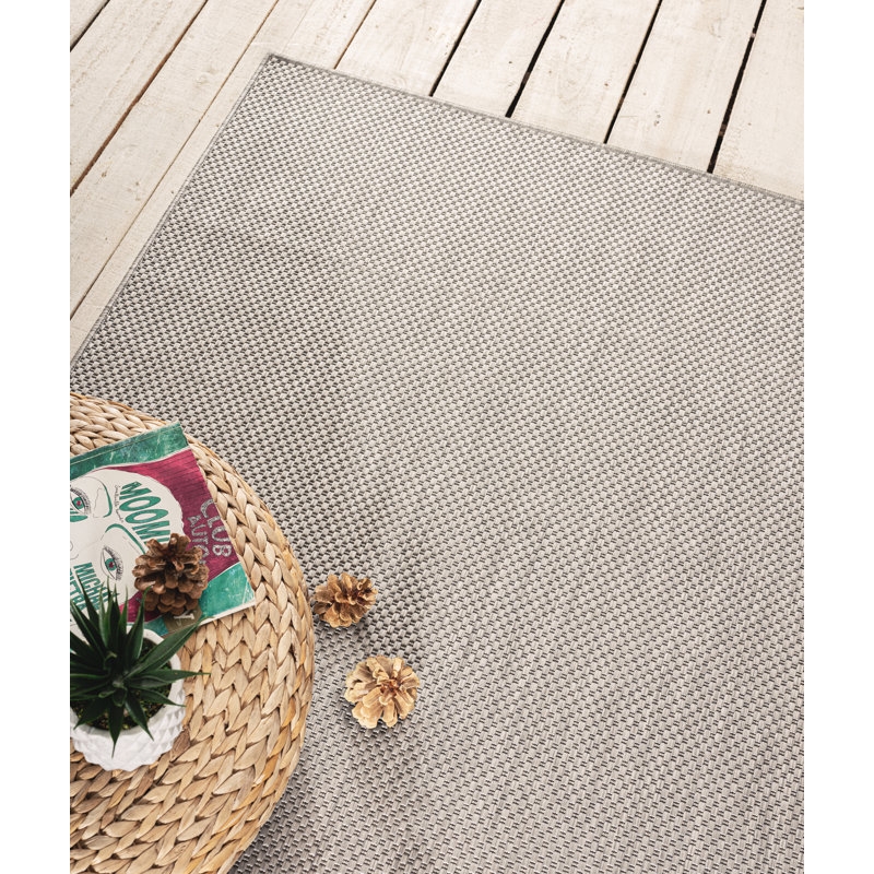Hatti Solid Colour Indoor / Outdoor Area Rug, Rectangle 200 x 280cm
