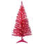 Arbre de Noël artificiel 4FT avec 50 lumières UL et 122 pointes en PVC pour décoration intérieure, petit espace, table, appartement ou bureau