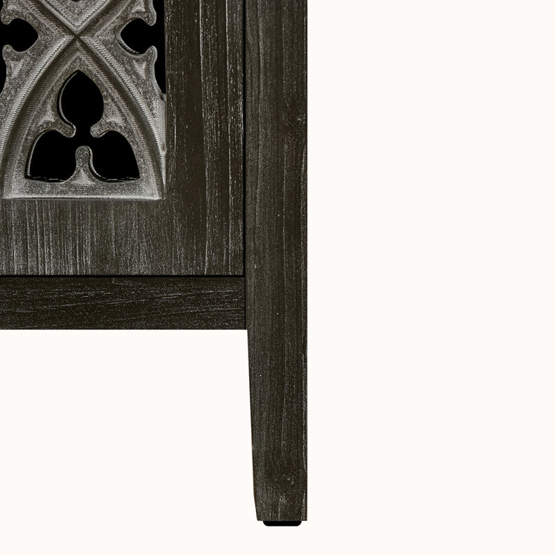 Armoire antique Hollow, Noir