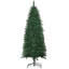 6FT Tall Unlit Slim Fir Artificial Christmas Tree With 583 Tips