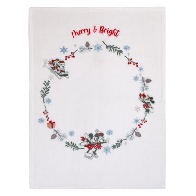 Couverture pour bébé «Merry and Bright» No Op Disney Minnie Mouse
