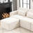 Taufner Upholstered L-Shaped Sectional Reversible-674583006