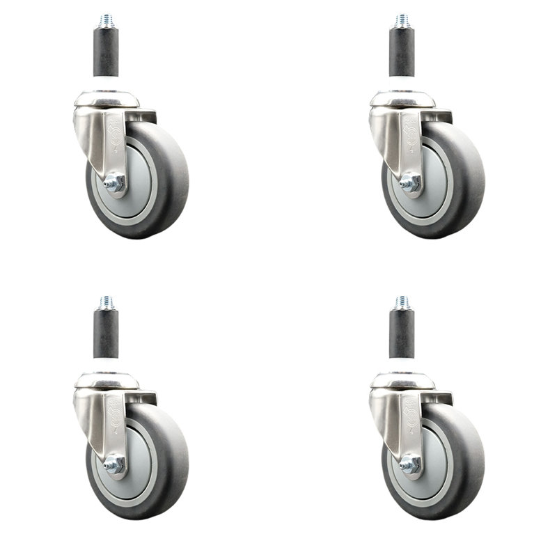 Thermoplastic Rubber Casters