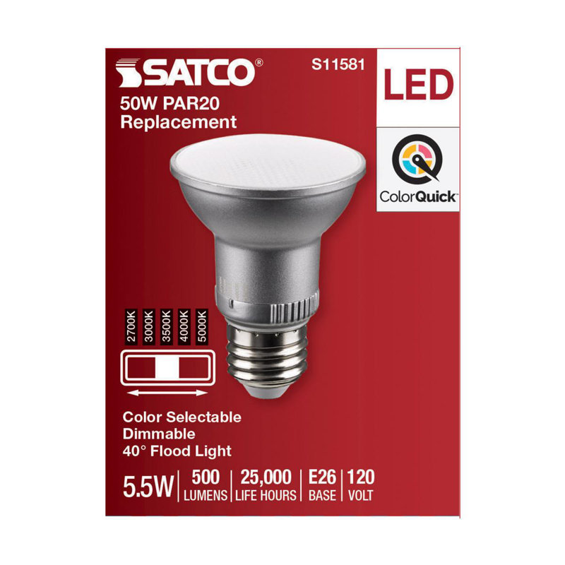 5.5 Watt Gray LED Bulb
