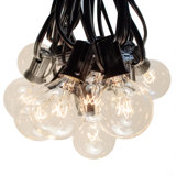 Alsip 50' Outdoor 50 - Bulb Globe String Light