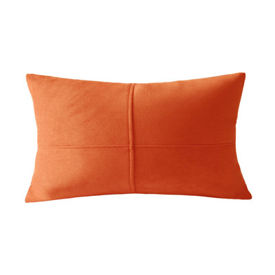 (Covers Only) Set of 2 Rectangular Equal Sections Throw Pillow Covers