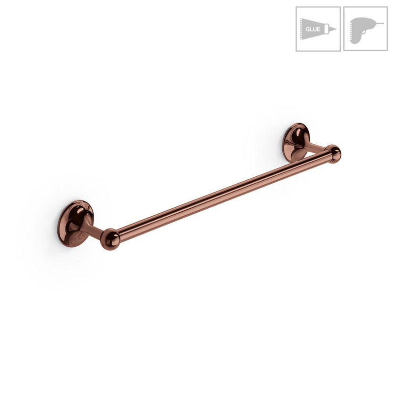 Barre à serviettes murale 23,6 "Venessia, Bronze poli