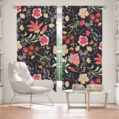 Delaughter Room Darkening Curtain Pair