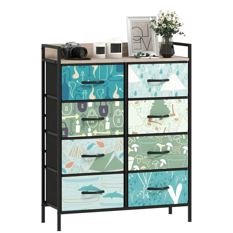 79cm W 8 - Drawer Chest of Drawers